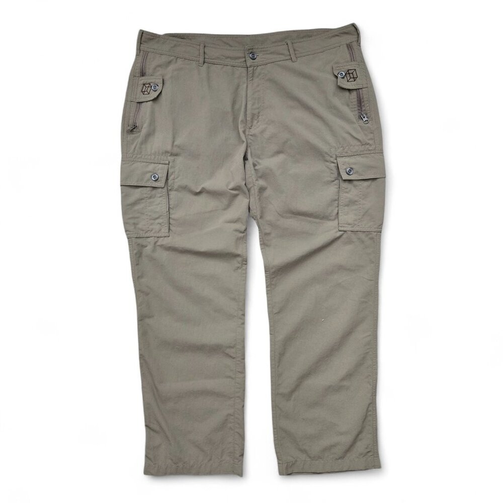 Clothing Arts Pick Pocket Proof Cargo Pant Men's Baggy Tech Travel Secure 38